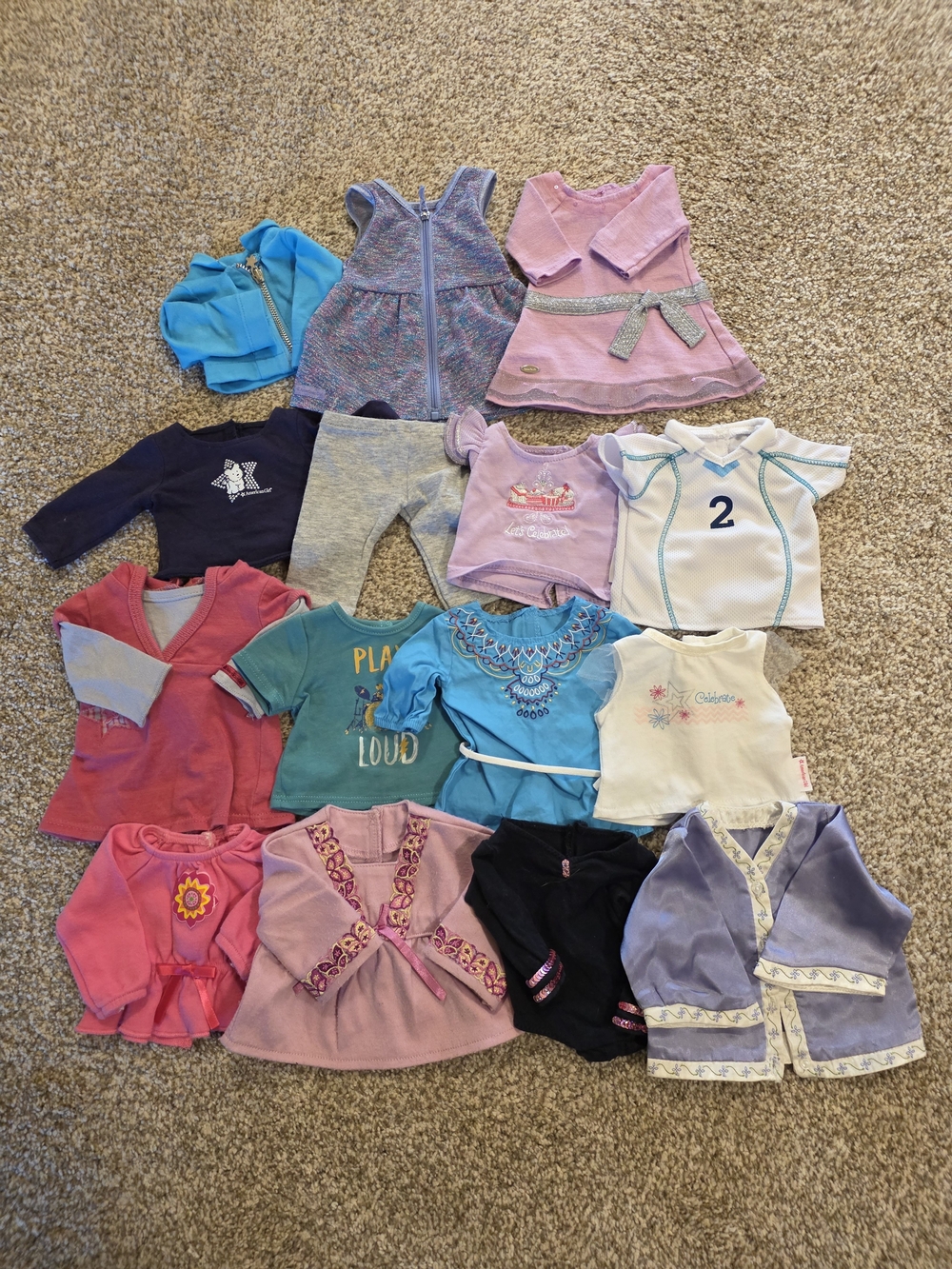 American Girl Misc Clothing Lot
